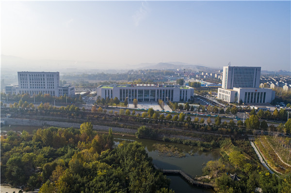 淄川区法院、检察院、行政服务中心