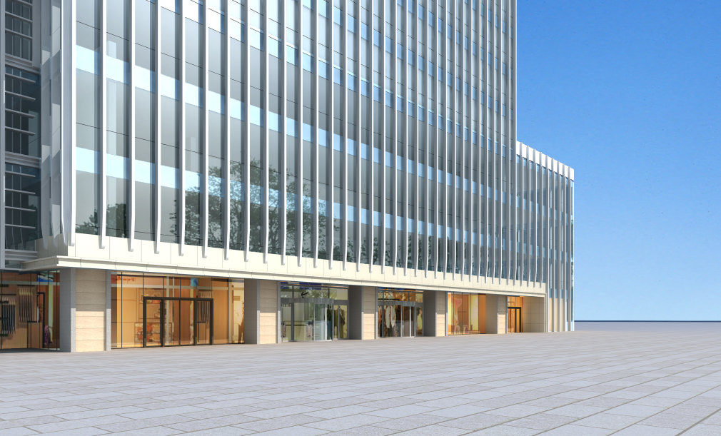 中德商务大厦幕墙工程